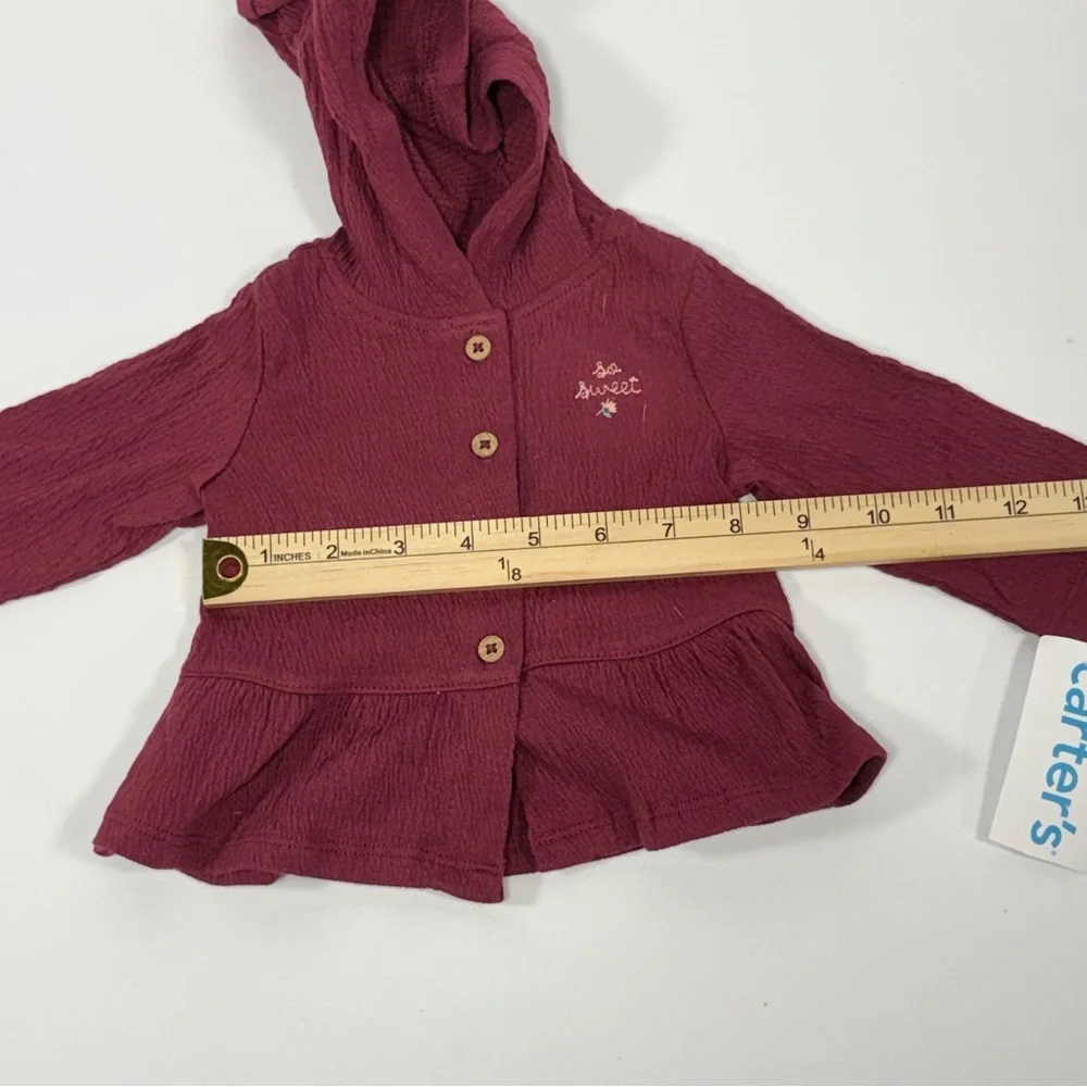 Carters cotton peplum